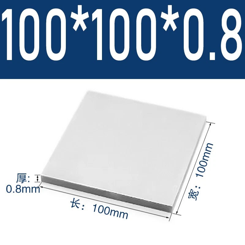 304 Stainless Steel Sheet Plate 0.3mm 0.5mm 0.8mm 1mm 2mm 3mm 4mm 5mm Thick