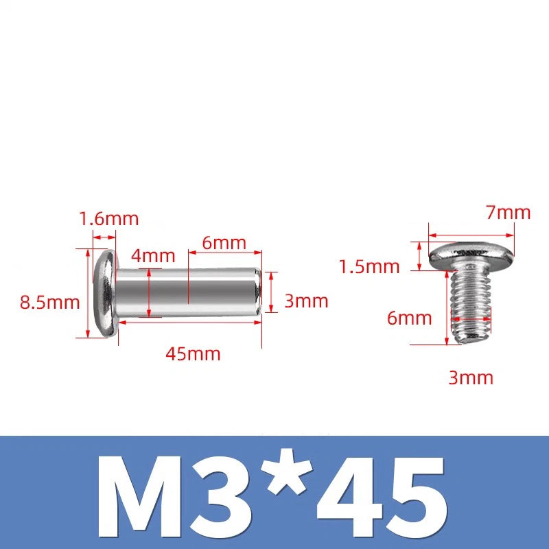 Socket Cap Head Screws 304 Stainless Steel — M2 M3 M4 M5 M6 M8 Hex Allen Bolt