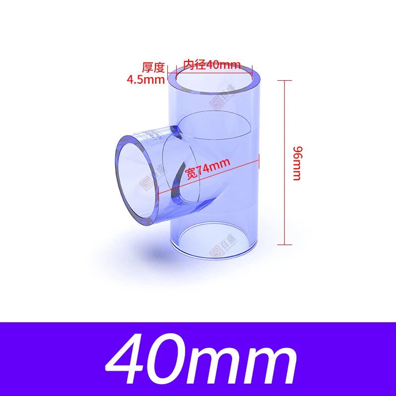 Clear PVC Fittings: Elbows,TEEs,Couplings,Caps,Unions,Ball Valves,Straight,Cross