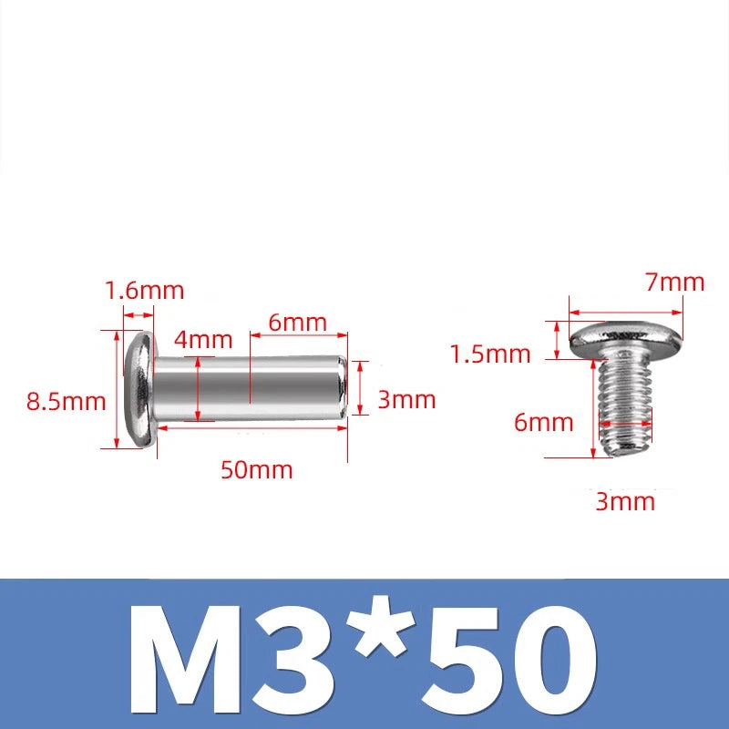 Socket Cap Head Screws 304 Stainless Steel — M2 M3 M4 M5 M6 M8 Hex Allen Bolt