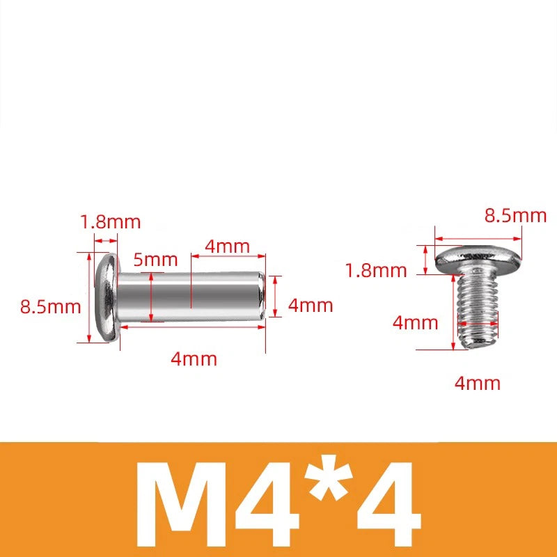 Socket Cap Head Screws 304 Stainless Steel — M2 M3 M4 M5 M6 M8 Hex Allen Bolt