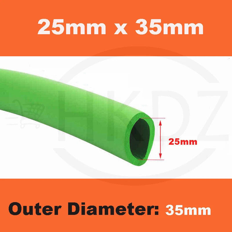 Fitness Equipment Handle Bar Thermal Insulation NBR Rubber Pipe Sponge Foam Tube