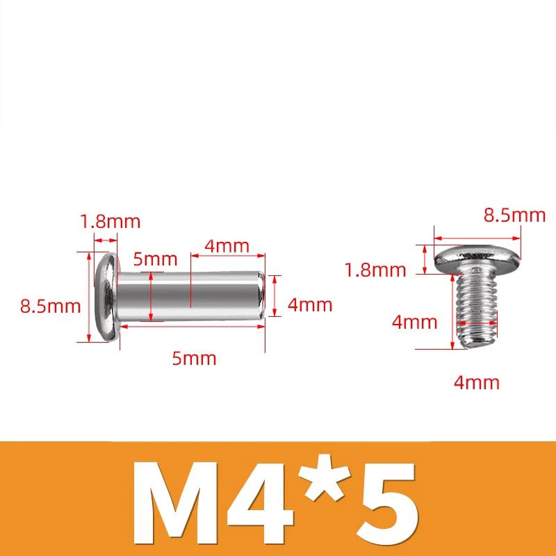 Socket Cap Head Screws 304 Stainless Steel — M2 M3 M4 M5 M6 M8 Hex Allen Bolt