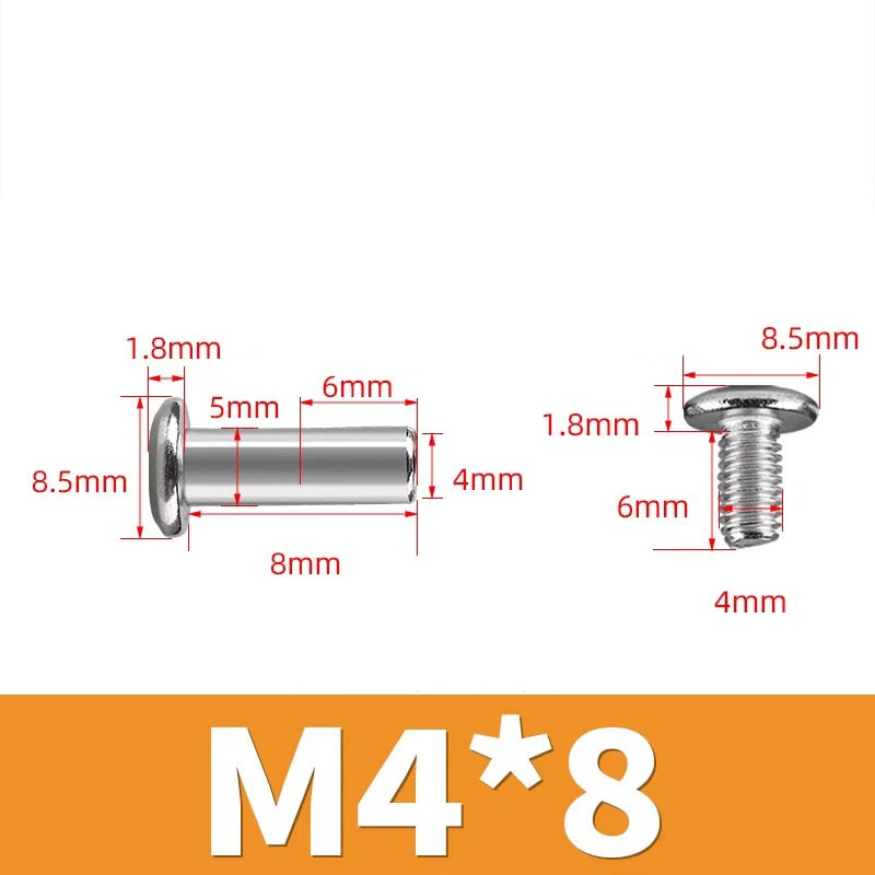 Socket Cap Head Screws 304 Stainless Steel — M2 M3 M4 M5 M6 M8 Hex Allen Bolt
