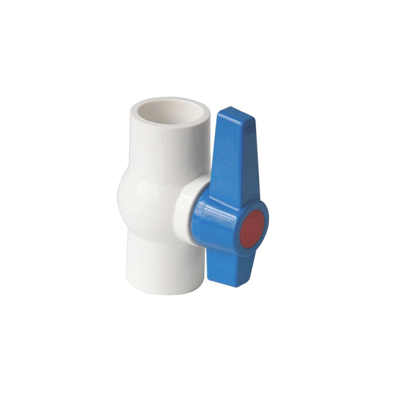 White PVC 20mm ID Pressure Pipe Fittings Metric Solvent Weld Various Parts