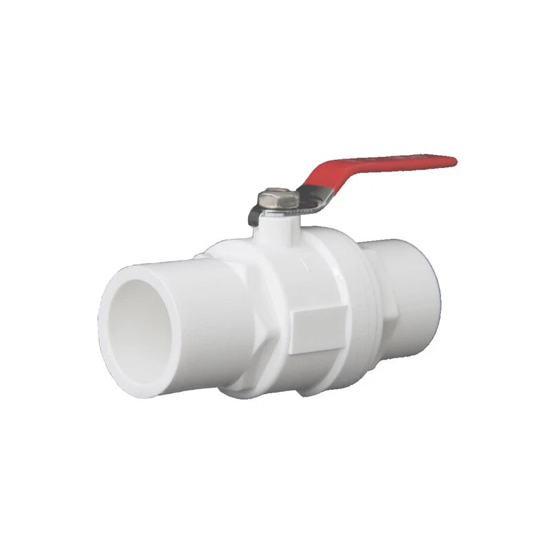 White PVC 20mm ID Pressure Pipe Fittings Metric Solvent Weld Various Parts