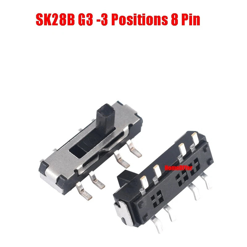 Miniature Slide Switch SS SK Series — 2/3 Position, 3–8 Pin Toggle Switches