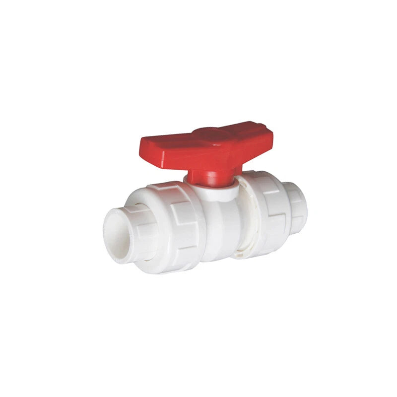 White PVC 20mm ID Pressure Pipe Fittings Metric Solvent Weld Various Parts