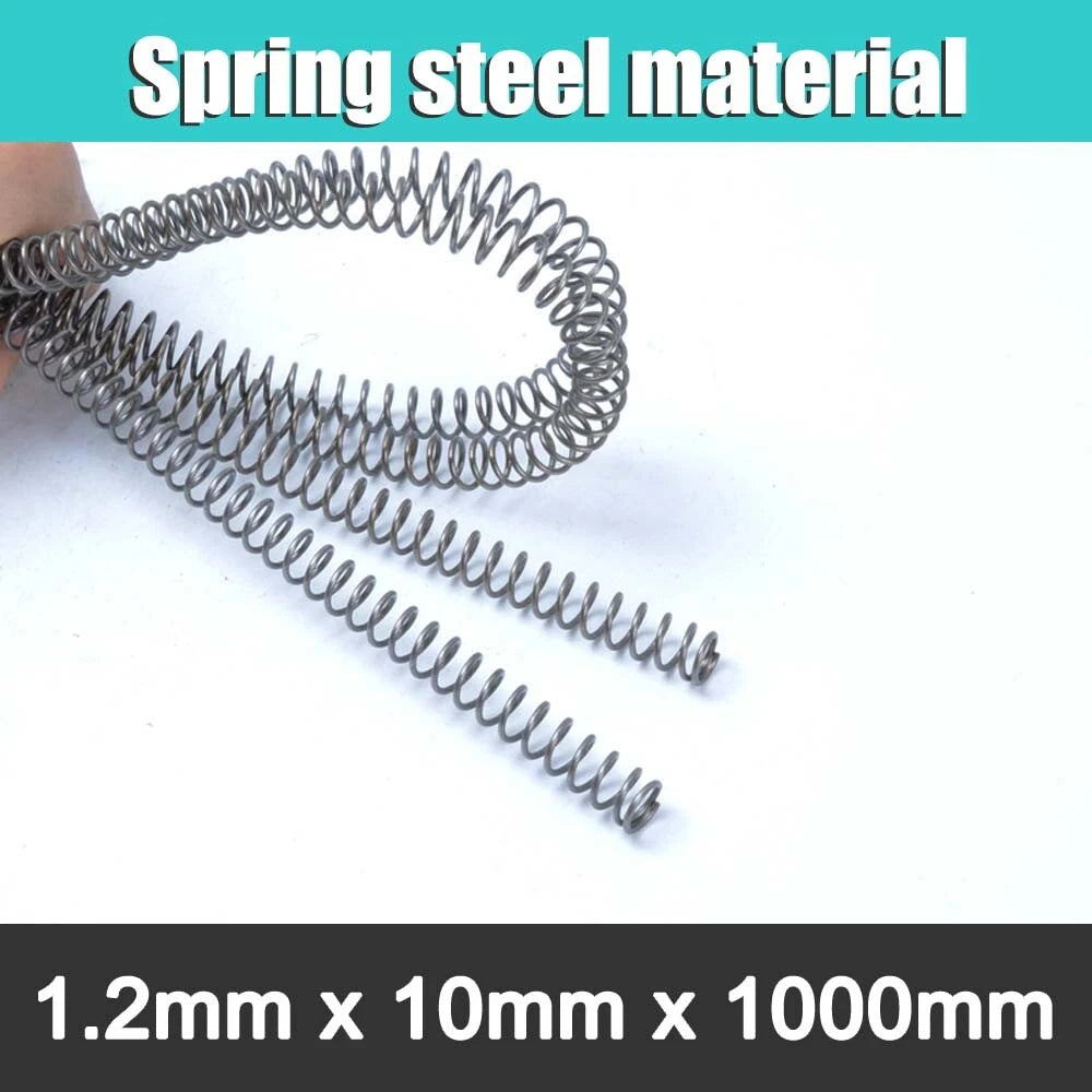 1000mm length Spring Stee Wire 0.3mm-6mm ,OD 6mm-60mm Compression Spring 1 Meter