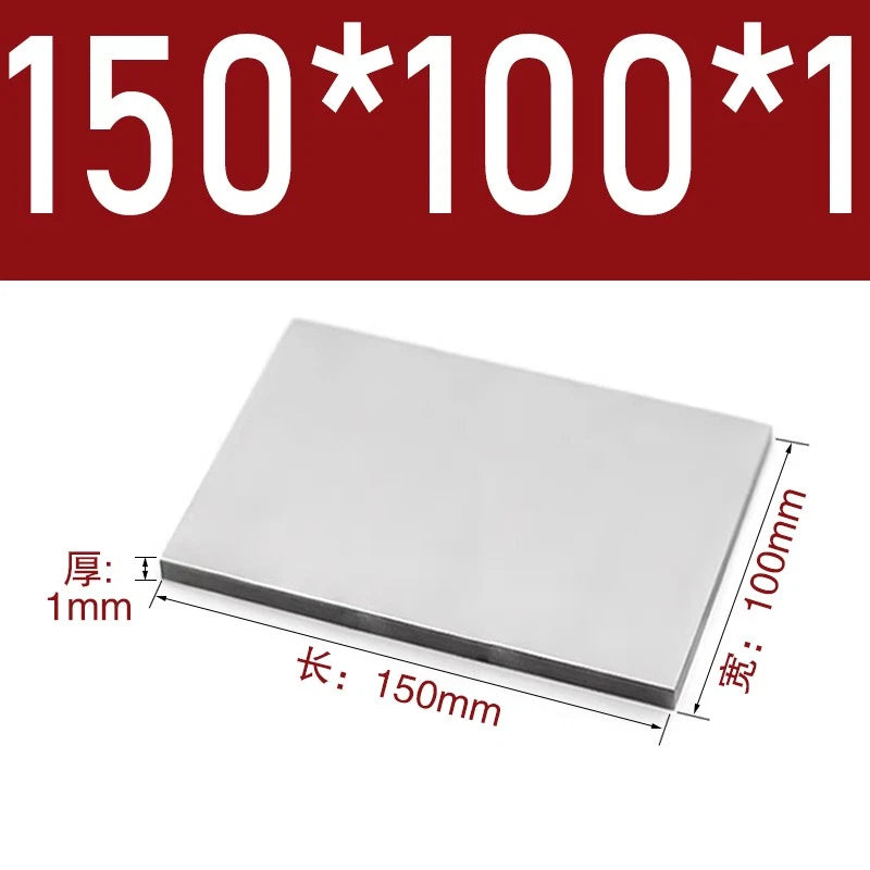 304 Stainless Steel Sheet Plate 0.3mm 0.5mm 0.8mm 1mm 2mm 3mm 4mm 5mm Thick