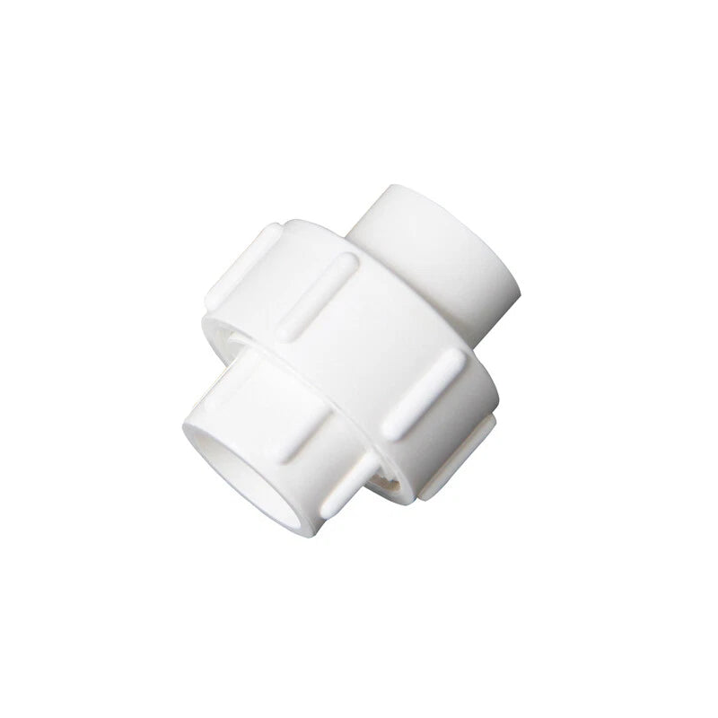 White PVC 20mm ID Pressure Pipe Fittings Metric Solvent Weld Various Parts