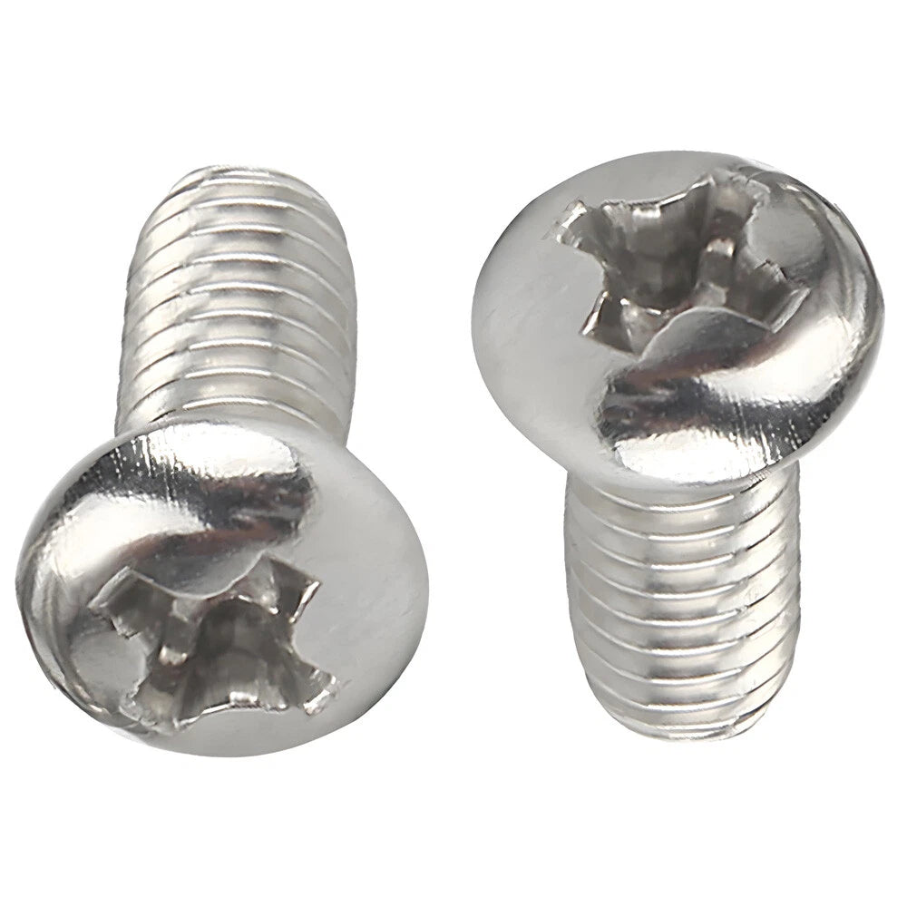 Phillips Pan Head Machine Screws M1.0–M6 | Nickel-Plated