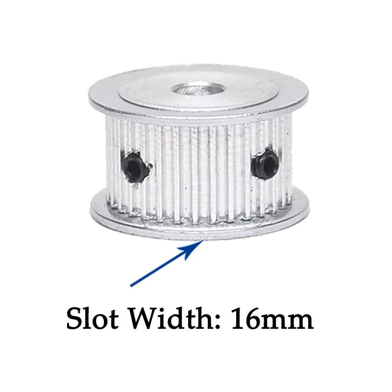 3M Timing Belt Drive Pulley AF-Type Pitch 3mm For CNC Step Motor 45~120 Teeth