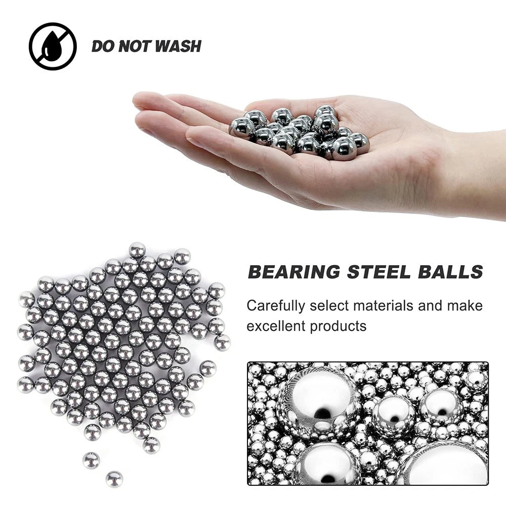 Weldtite Bicycle Loose Ball Bearings Sizes 40mm - 150mm HIgh Precision