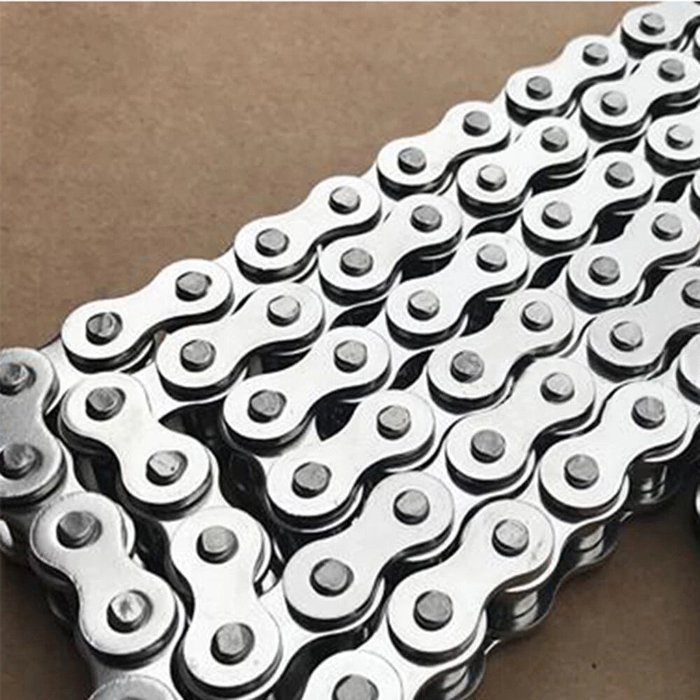 #25/35/40/50/60/80 Simplex Roller Chains 1/4" to 1" Pitch 304 A2 Stainless Steel
