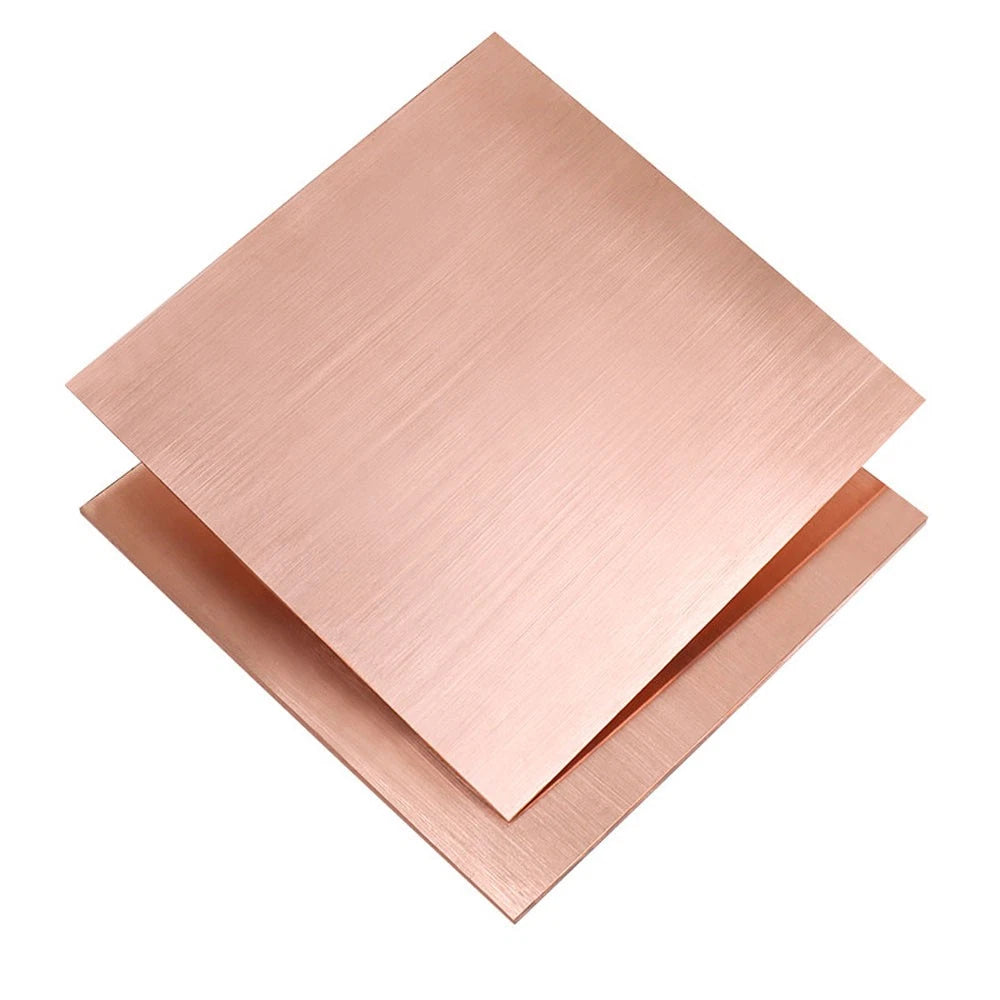 Natural Copper Plate/Sheet Metal Guillotine Cut 0.1mm To 5.0mm - Multiple Sizes