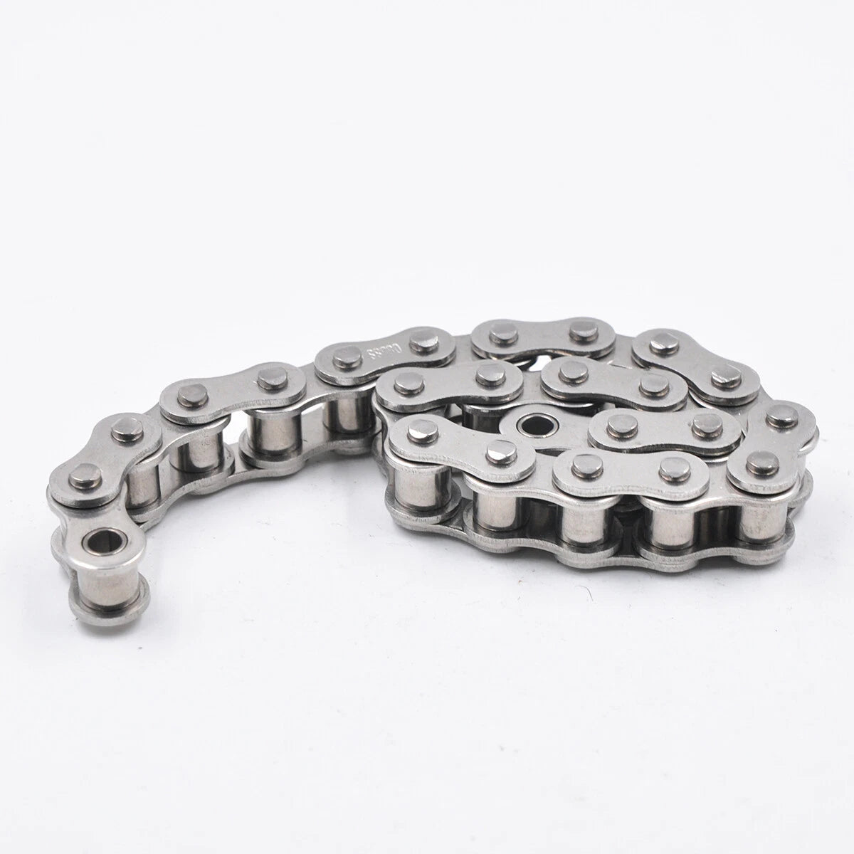 #25 Roller Chain Pitch 1/4" 6.35mm Stainless Steel 04C-1 Transmission Chain