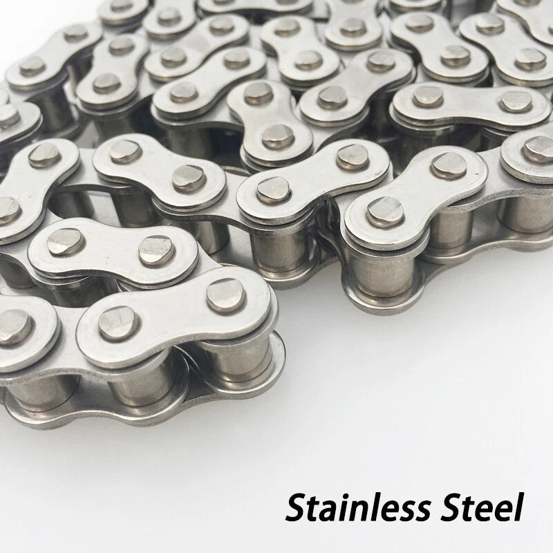 Simplex Roller Chains 04C, 05B, 06B, 06C, 08B, 10A, 12A, 16A Transmission Chain
