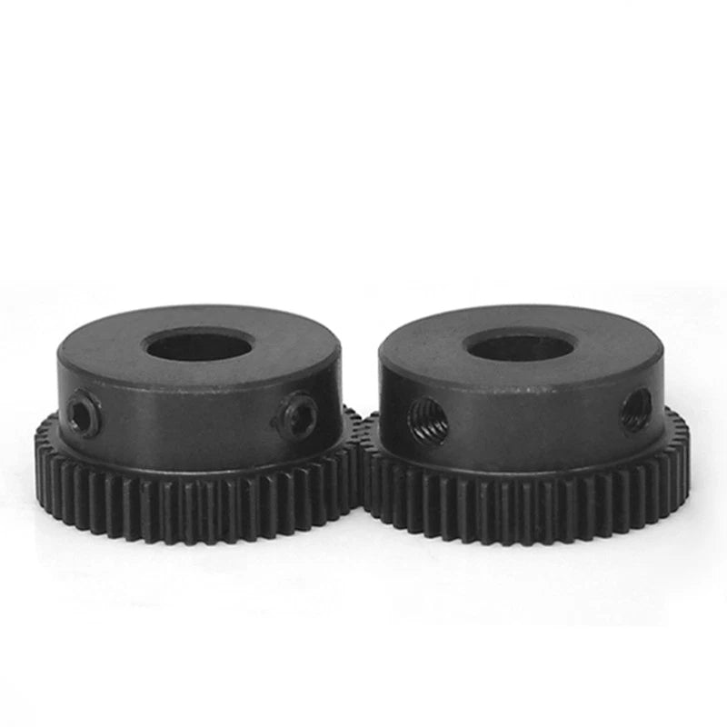 0.5 Module Spur Gear 25-60 Teeth 45# Steel 0.5M Pinion Drive Straight Gears