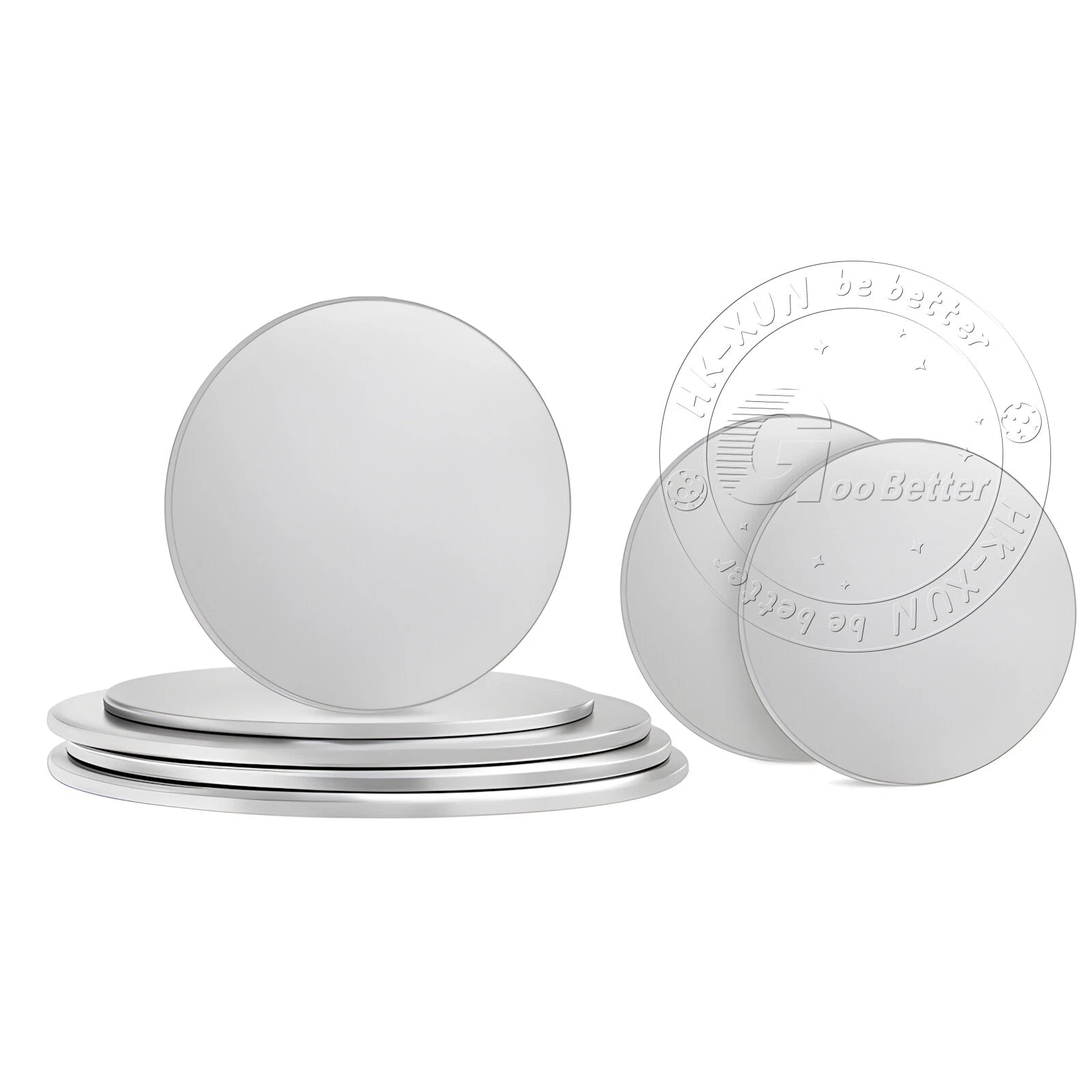 Round 6061 Aluminum Sheet Disc Plate 1mm-20mm Thick DIY Model Craft Art Handmade