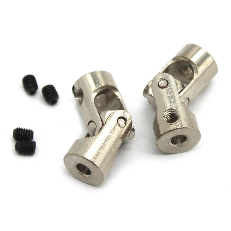 Universal Flexible Shaft Coupling Coupler Motor U Joint Connector Metal RC Boat