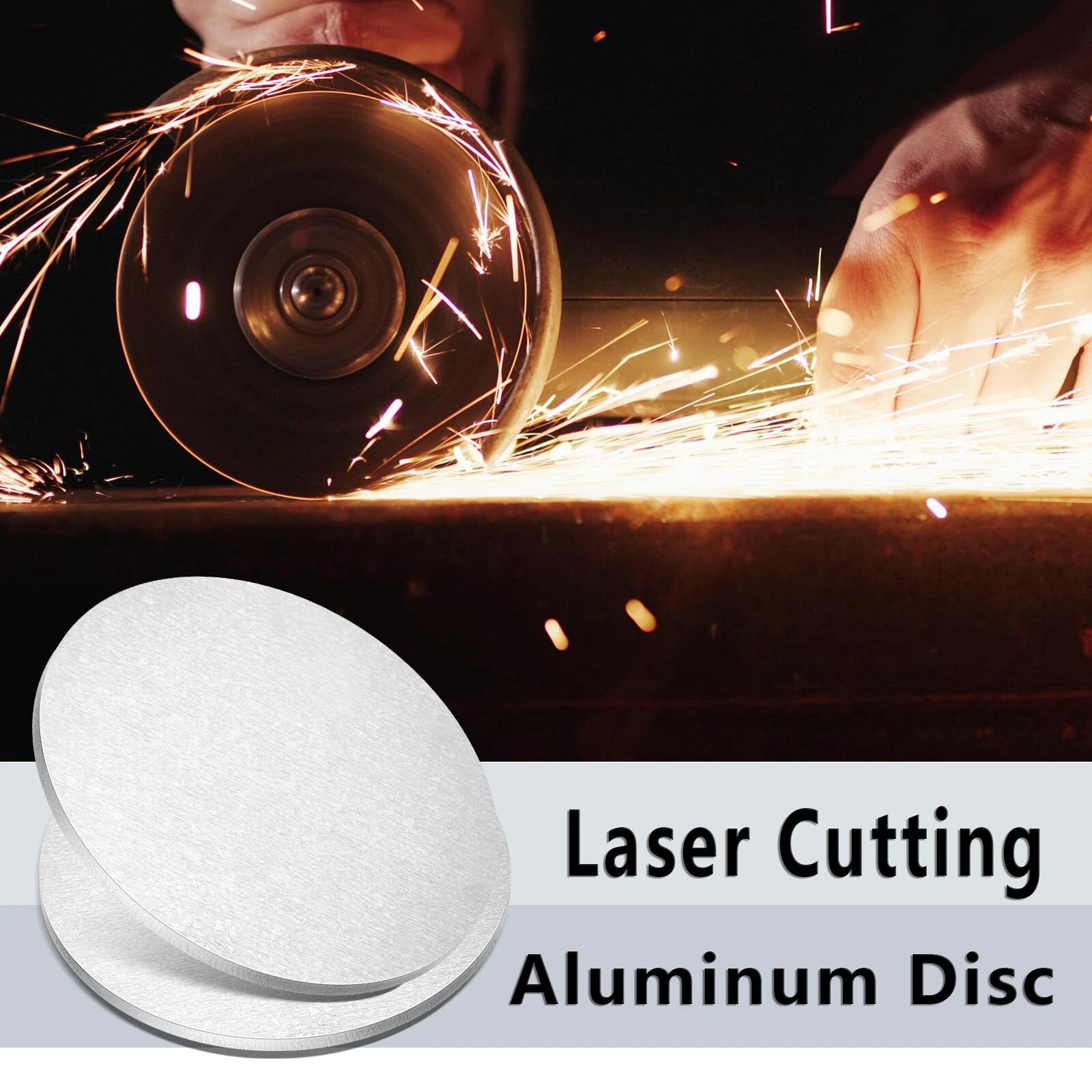 6061 Round Aluminum Sheet Disc Plate Dia 100/150/200/300mm Thick 1/2/3/4/5~10mm