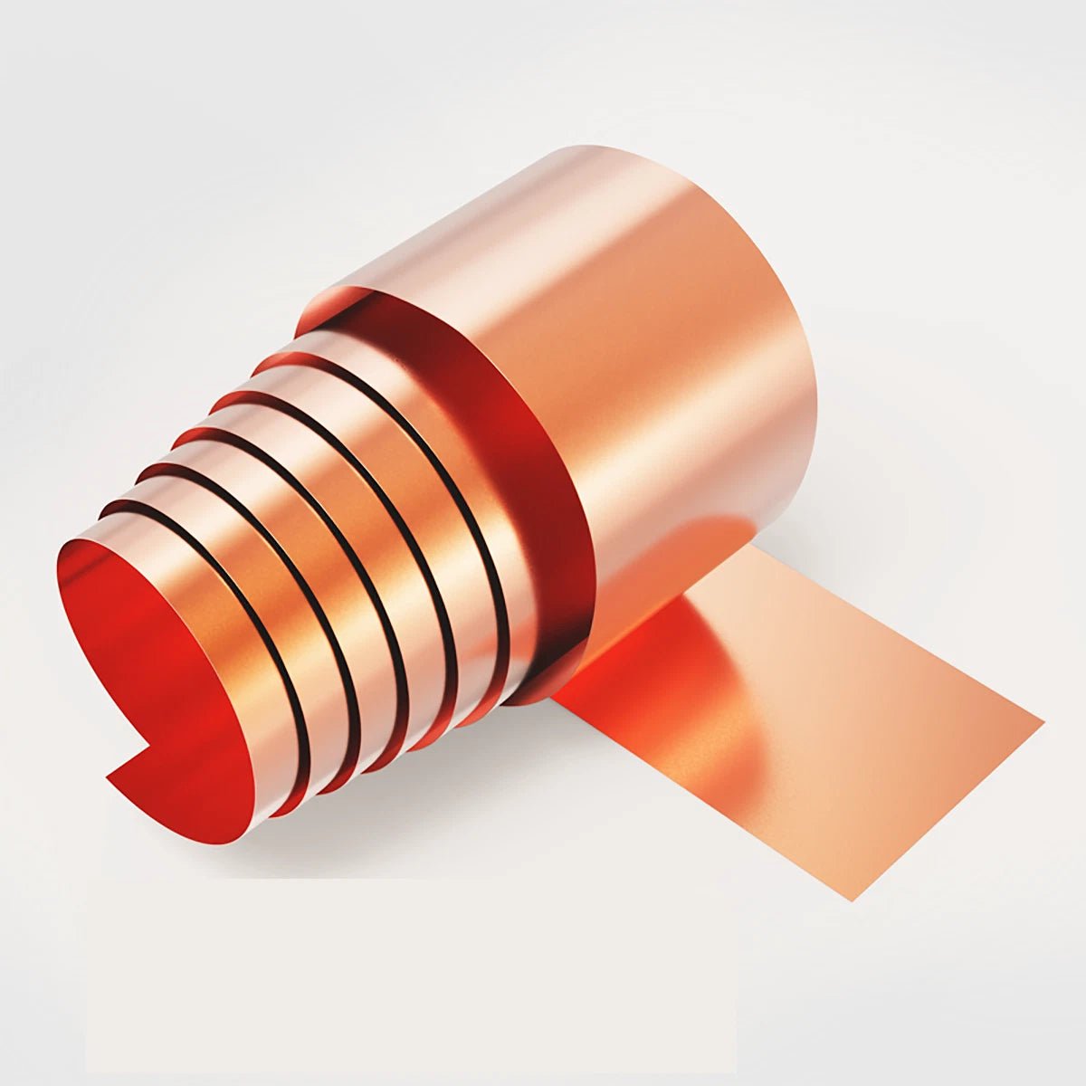 Copper Sheet Strip 0.02mm 0.03mm 0.04mm - 1.0mm Widths Flexible Pure Copper C101 - HomeDIYer