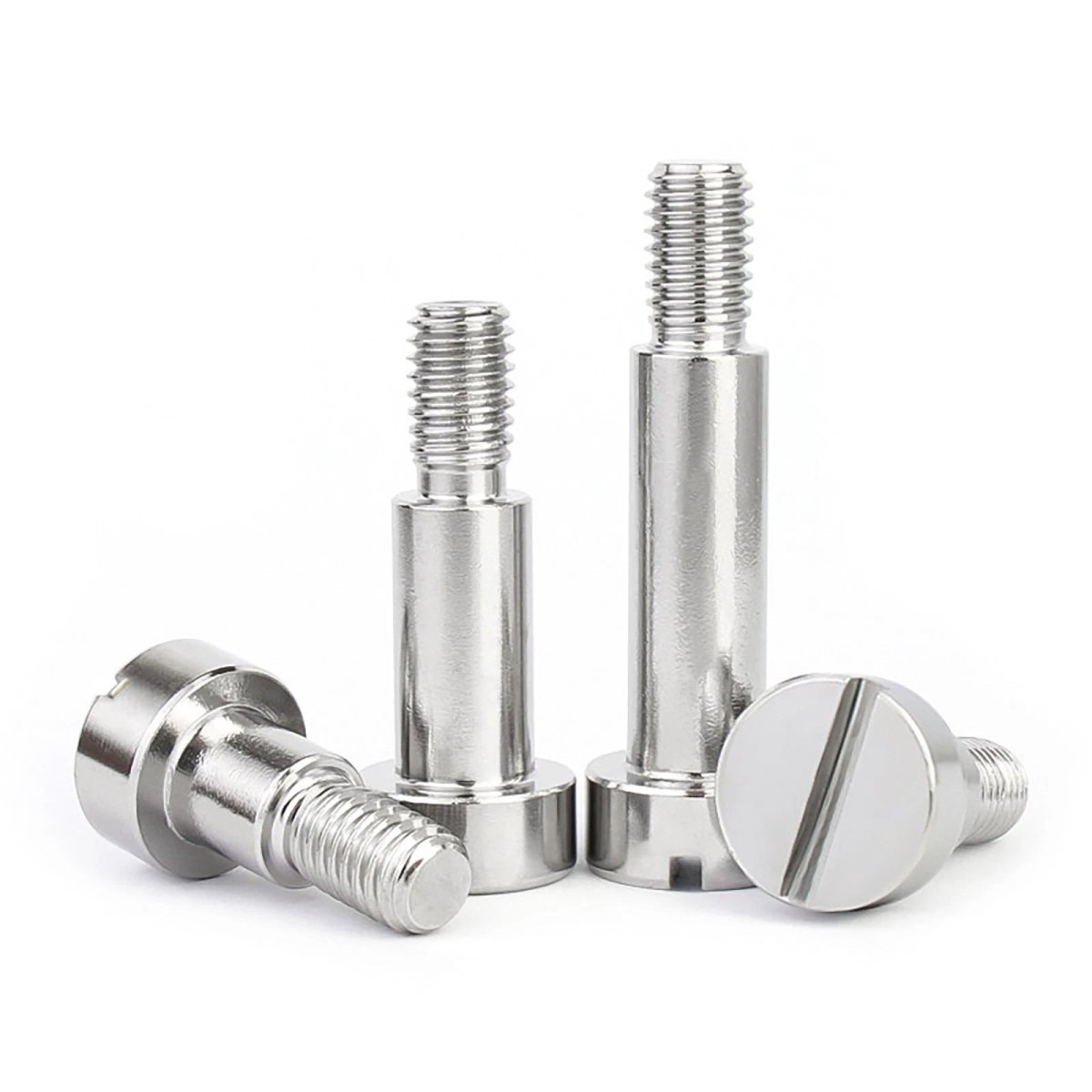 A2 Stainless Steel Slotted Shoulder Bolts DIN 923 | Step Stripper Bolts M1.6–M10 - HomeDIYer