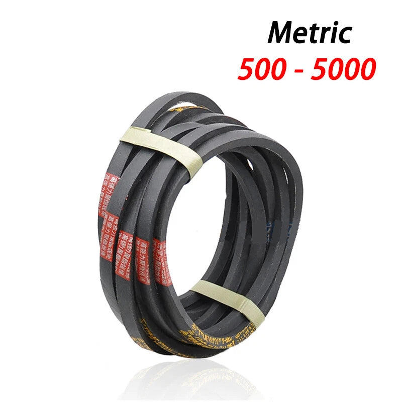 A/B/C/D Section V-Belt Metric — Transmission Drive Belt 500–5000mm
