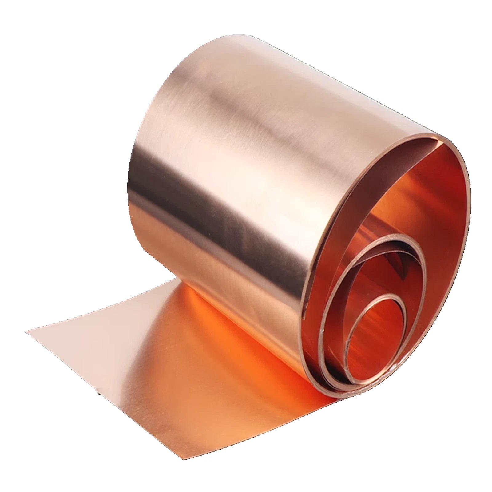 99.9% Flexible Pure Copper Cu Metal Sheet Roll Foil Plate Strip 0.01~1.5mm Thick