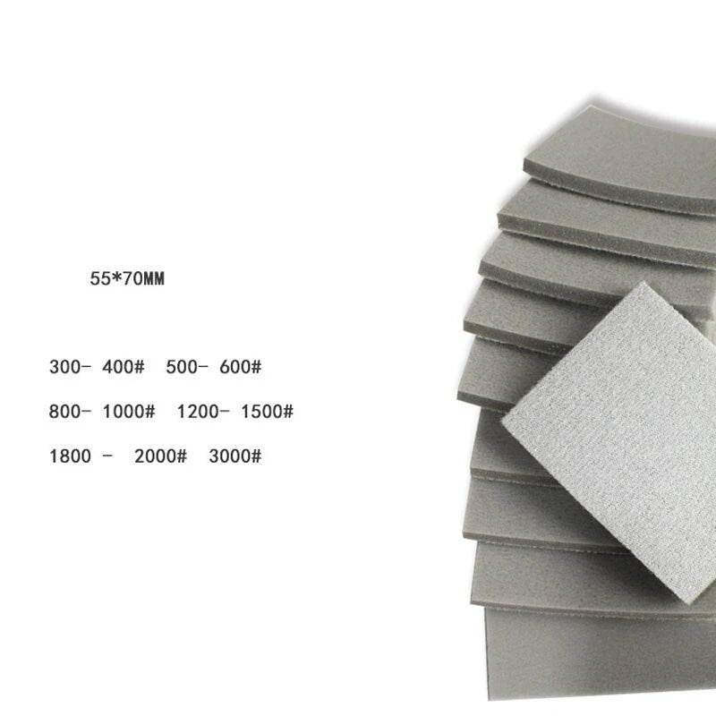 Wet & Dry Bodywork Foam Sanding Block Fine Coarse Grit Sandpaper Sponge Pads