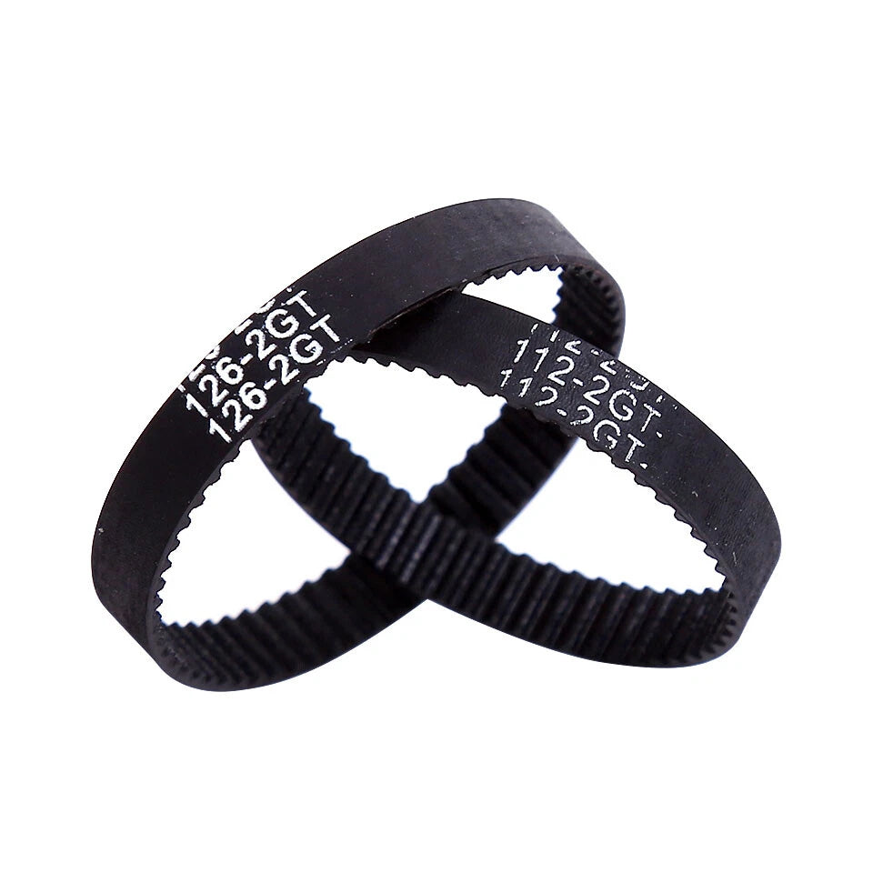 2GT Closed Loop Timing Belt 2mm Pitch 6mm Width for 3D Printer & CNC — Multiple Lengths