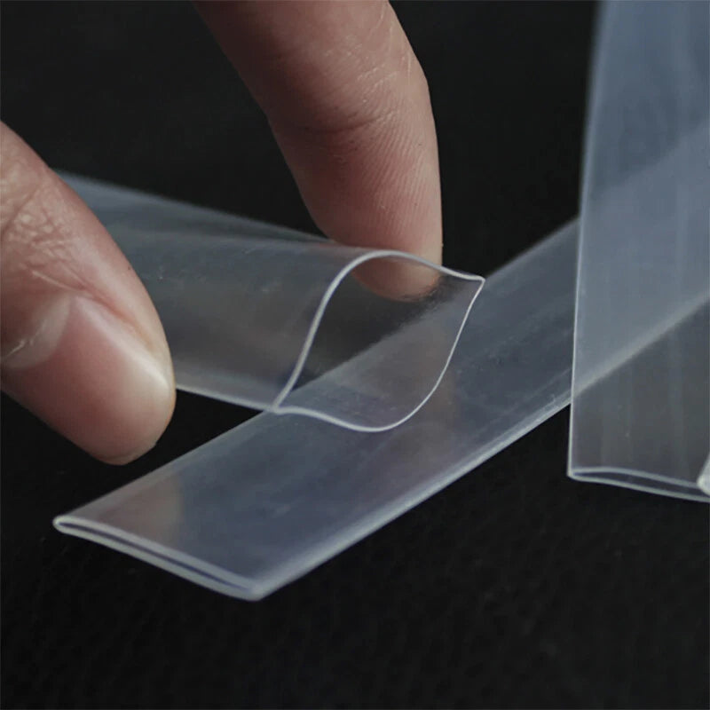 Clear Dual-Wall Heat Shrink Tubing 4:1 Ratio with Adhesive Glue | 4mm–40mm