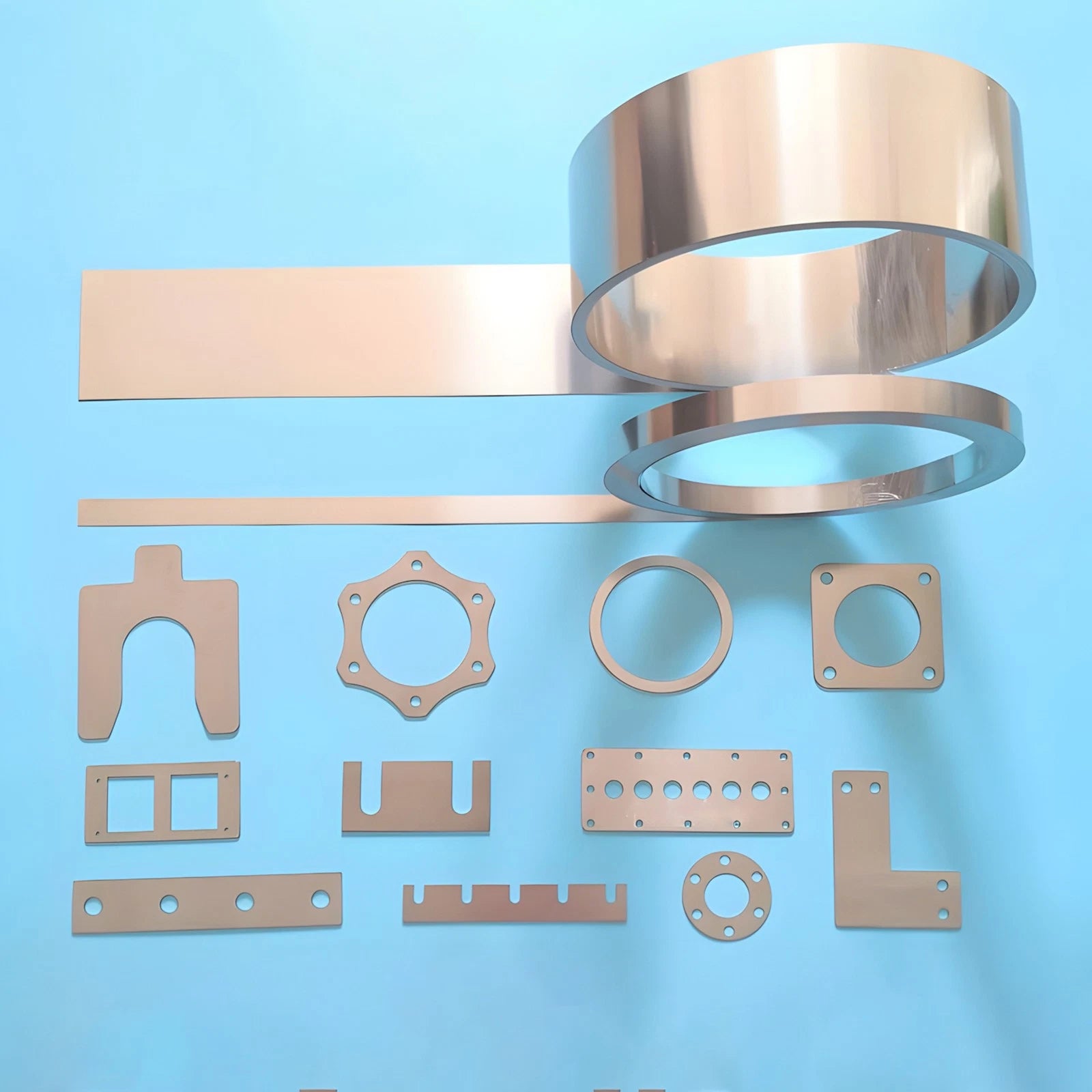 304 A2 Stainless Steel Thin Plate Band Foil Sheet 0.01mm-0.5mm Metal Strip Roll