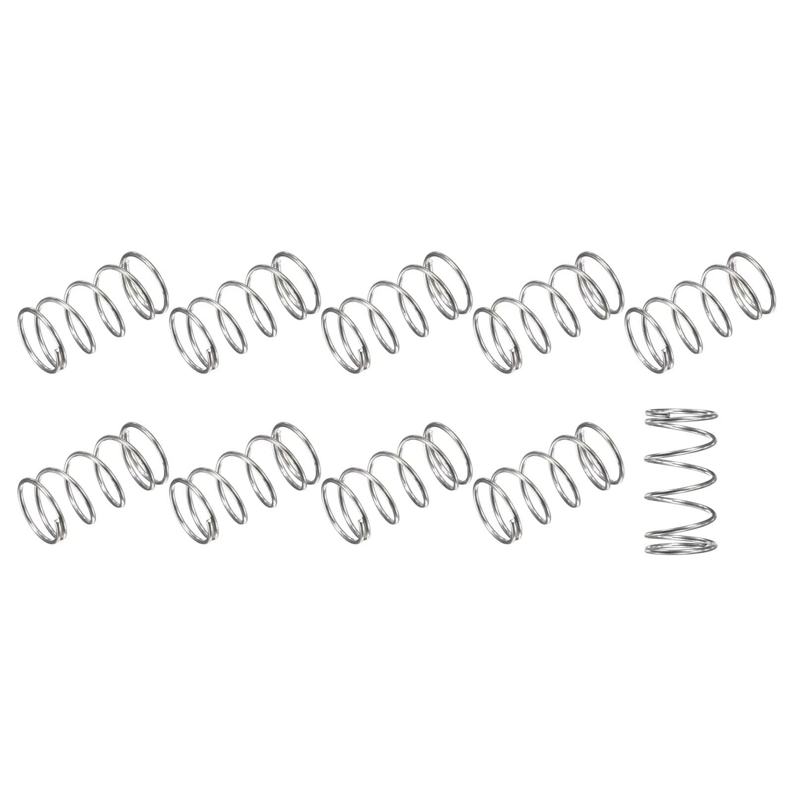 Compression Spring Wire Dia.0.5mm Length 5mm-50mm Small Stainless steel Springs