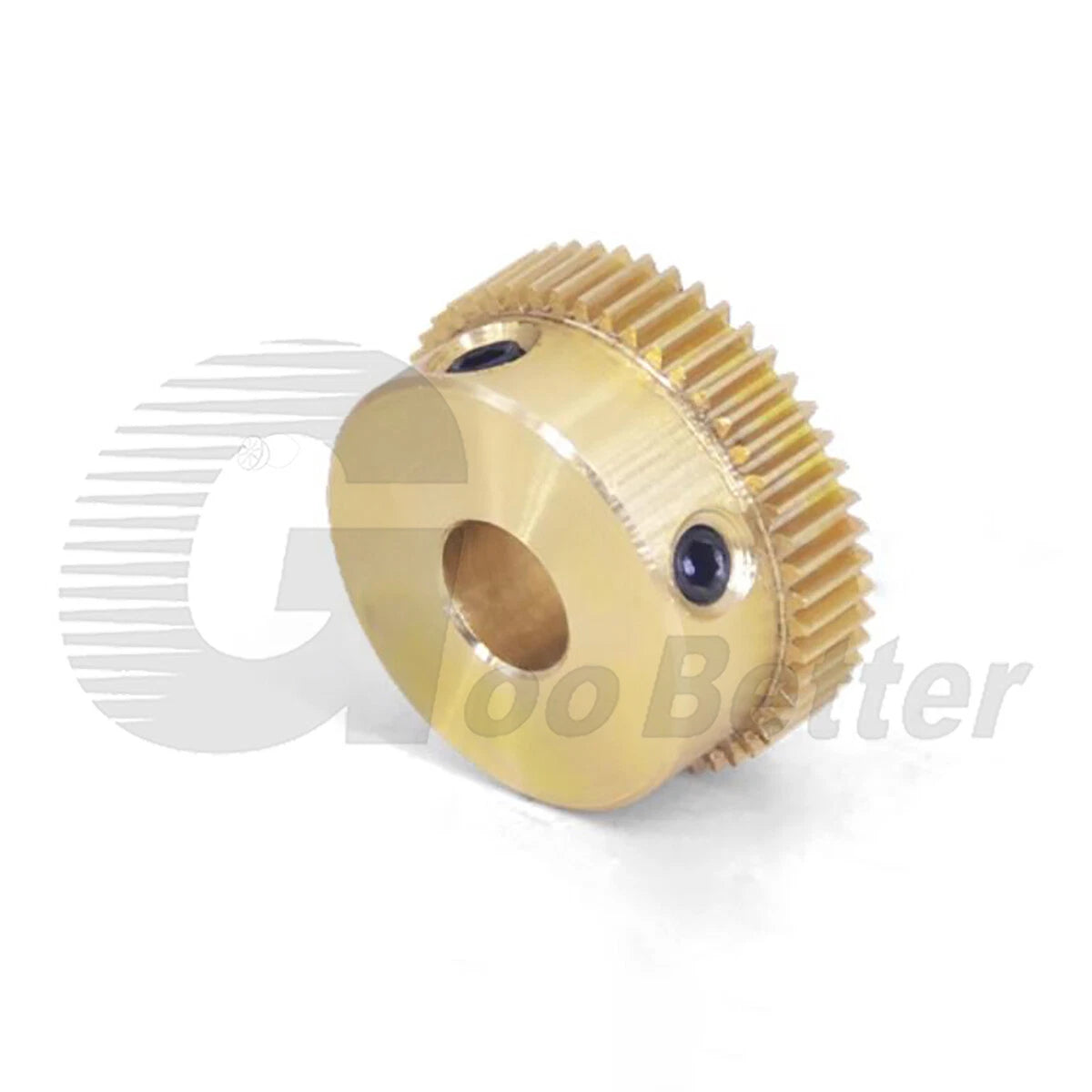 0.5 Mod Brass Pinion Spur Gear 52 Teeth Bore 4/5/6/8/10/12mm Transmission Gear