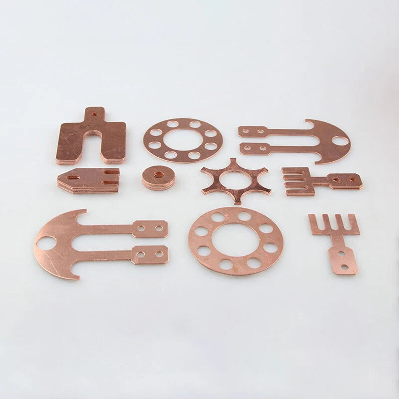 T2 Copper Flat Bar Pure Cu Electrical Copper Bus Bar Strip Metal Sheet 500mm