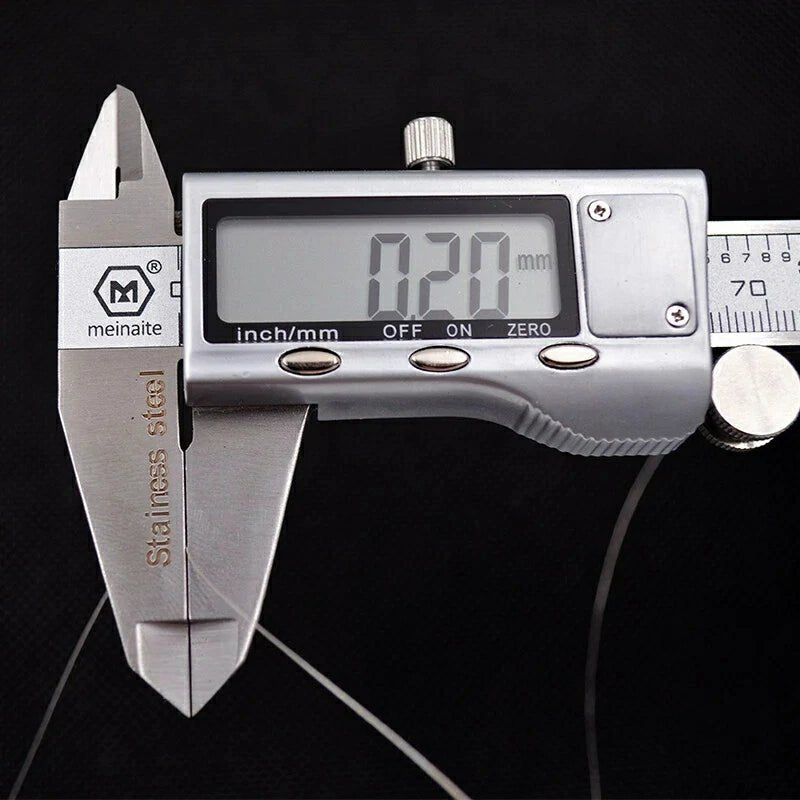 304 Stainless Steel Wire 0.1mm - 3mm Single Soft/Hard Steel Wire Rustproof Durable - HomeDIYer