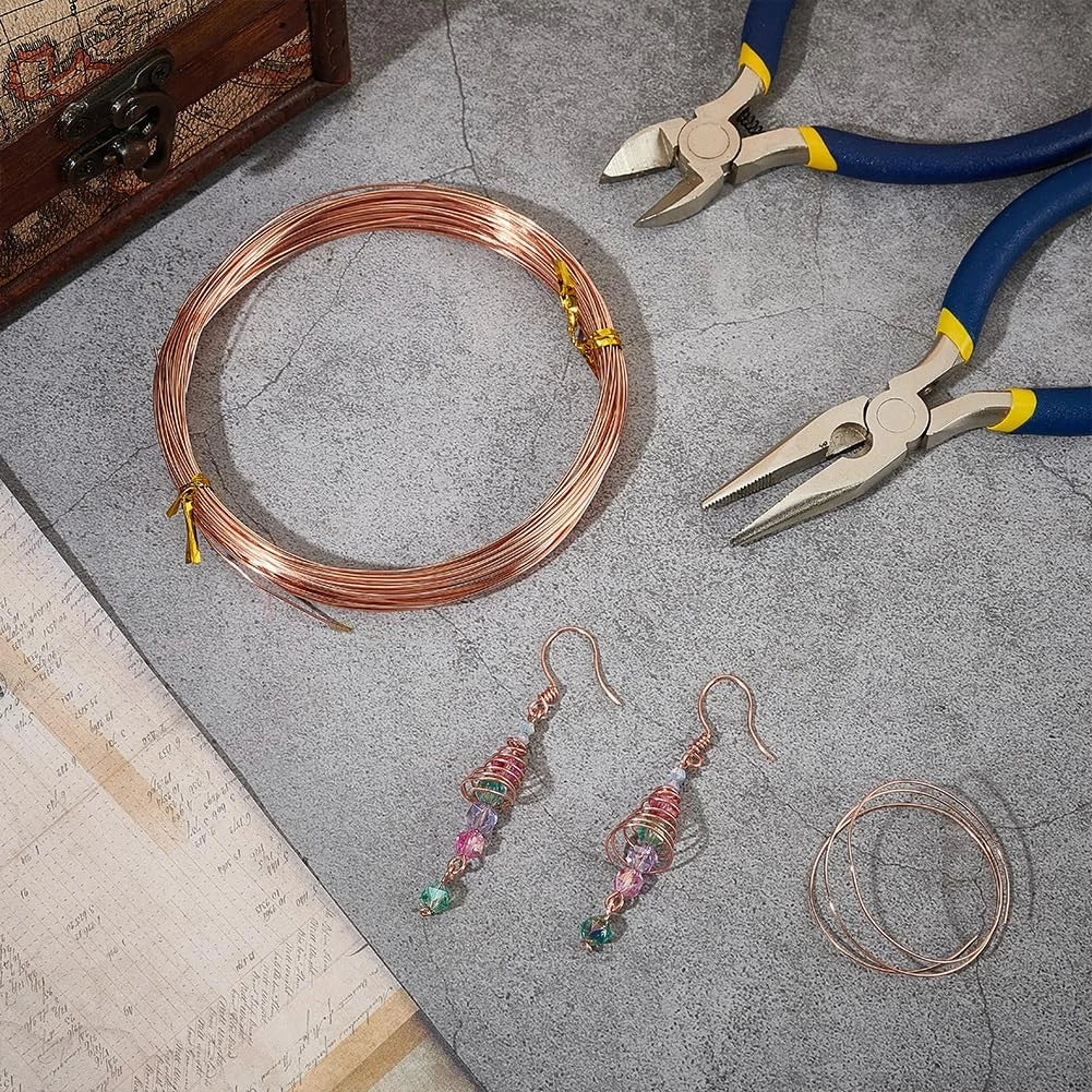 Pure Copper Wire Bare Uncoated Assorted Sizes Ø0.2mm-6mm Round Solid Copper Wire