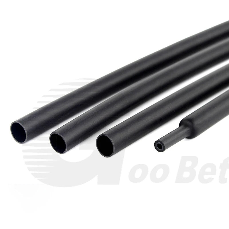 4:1 Adhesive Glue-Lined Heat Shrink Tubing – Waterproof Black