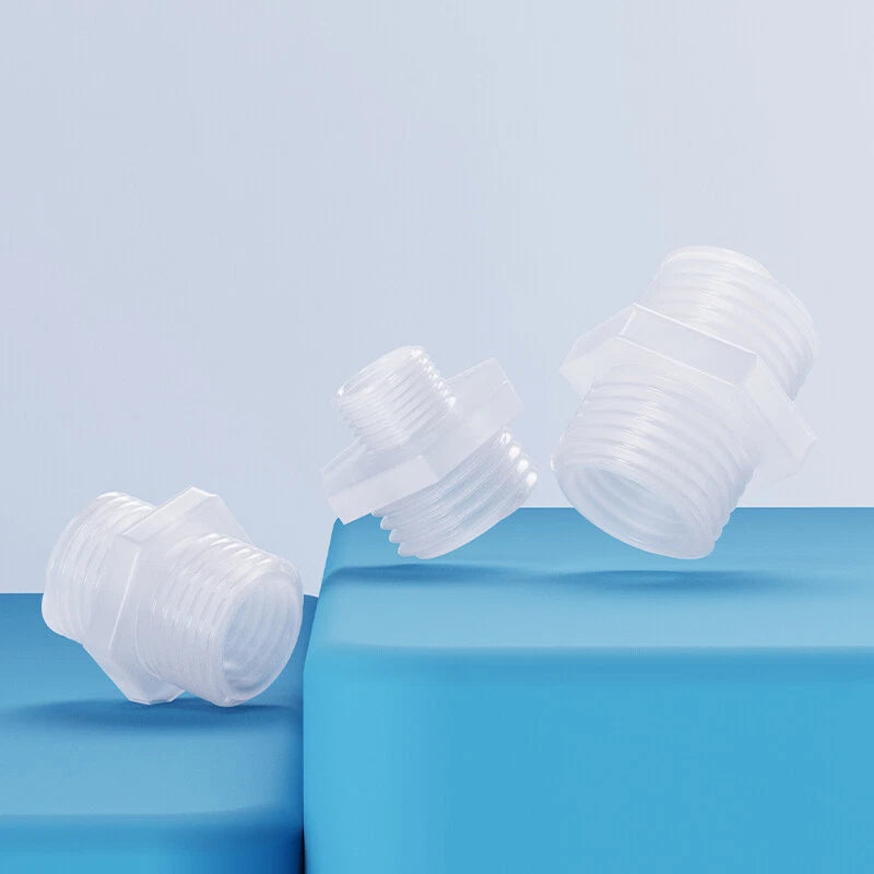 Plastic Male Thread Hose Connector — Internal Connection Tube Pipe Fitting