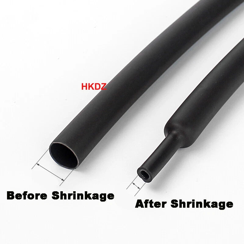 Heat Shrink Tubing Cable Adhesive 3:1 Heatshrink Sleeving Tube Car Φ1.6mm-Φ85mm