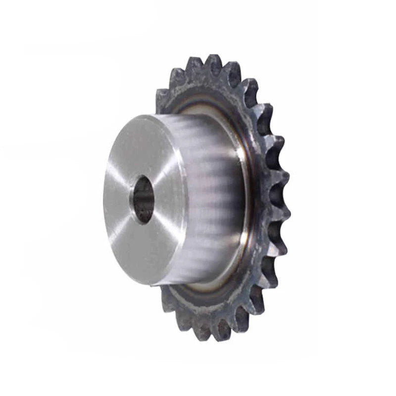 8T-50T Roller Chain Sprockets B-Type 04C 1/4" Pitch 6.35mm Chain Link 45# Steel