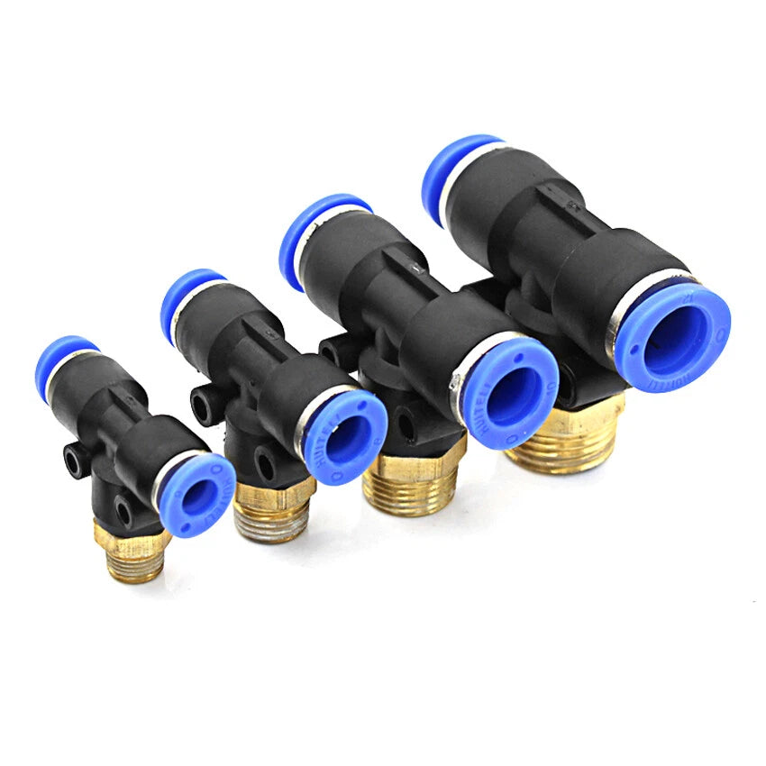 Pneumatic Push-In Fittings | PX PB SL PL PCF PC | 4–16mm Thread Hose Connectors