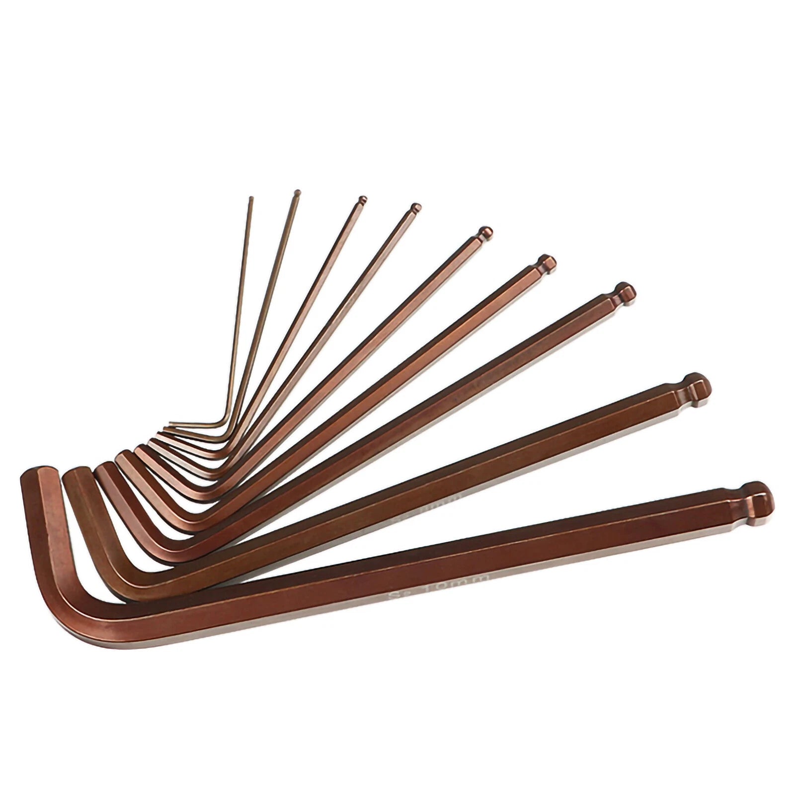 Allen Ball End Hex Key Wrench 1.5mm 2mm 2.5mm 3mm 4mm 5mm 6mm 8mm 10mm 12mm 14mm