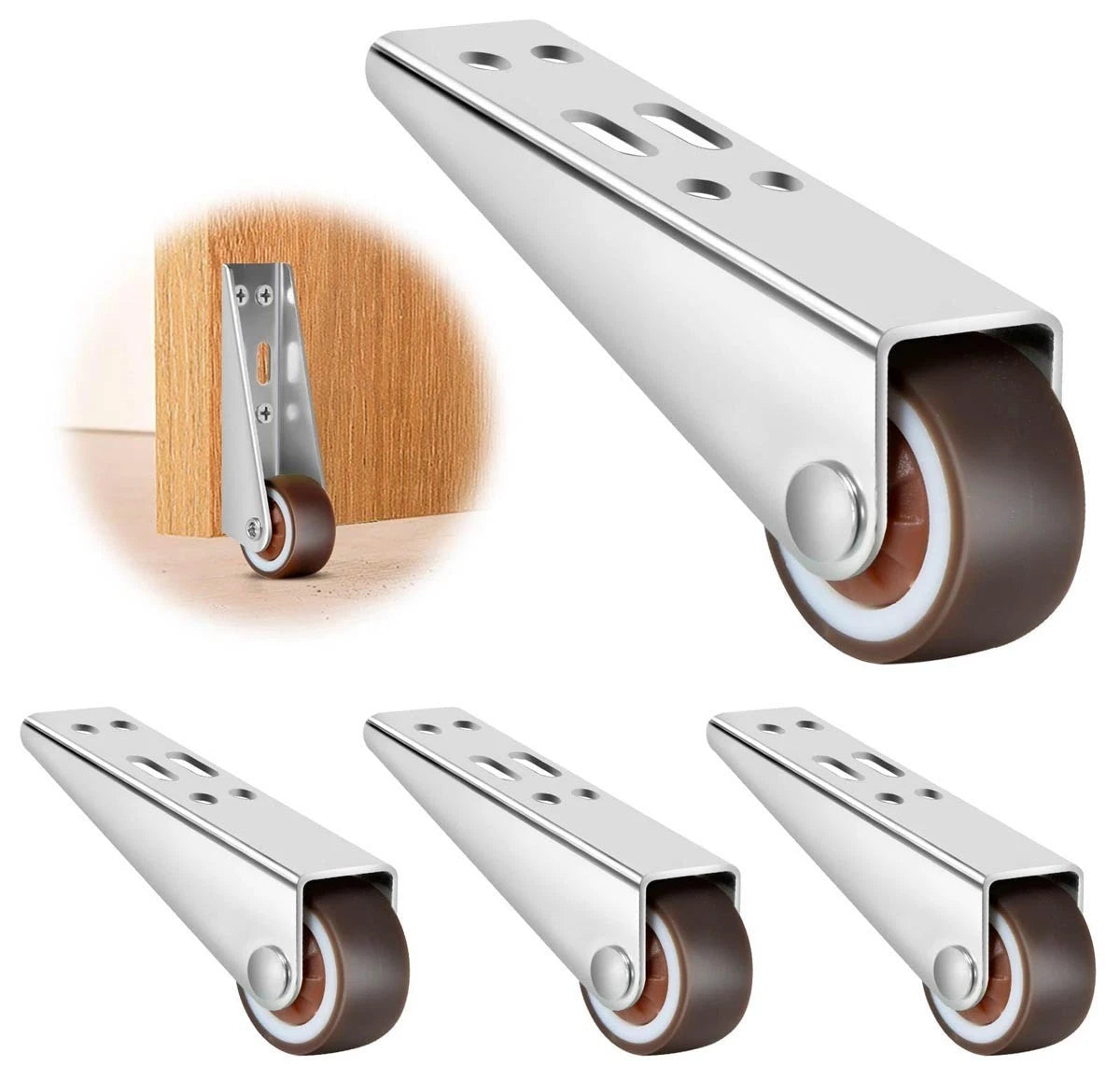 Silent Directional Roller Mobile Door Support Moving Wheel Gate Casters Pulley