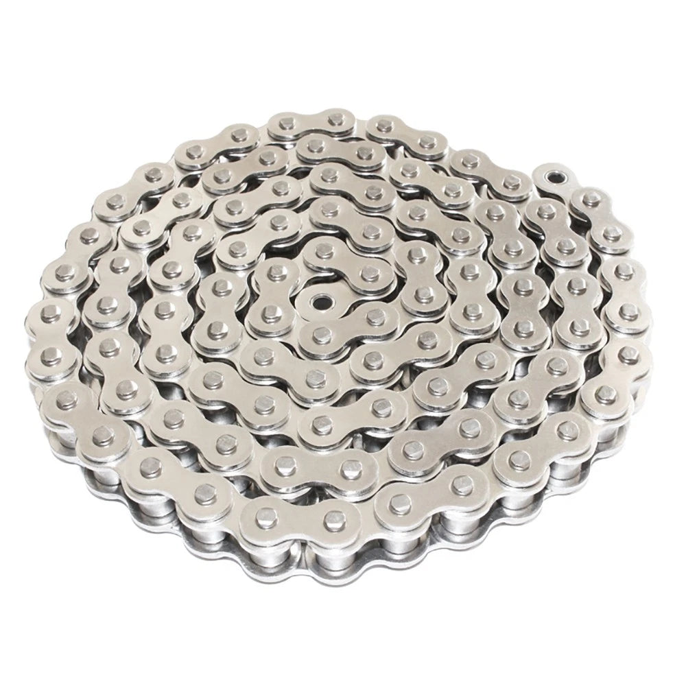 Roller Chain Simplex Duplex Chain 304 Stainless Steel 06C 08A 10A 12B 16 20B 24A