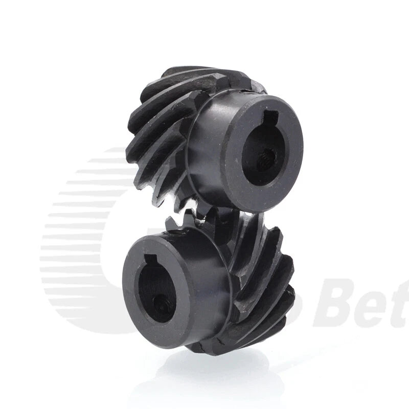Module 1 1.5 2 Helical Gear C45 Steel Left-handed 45° 13 - 30 Tooth Motor Pinion