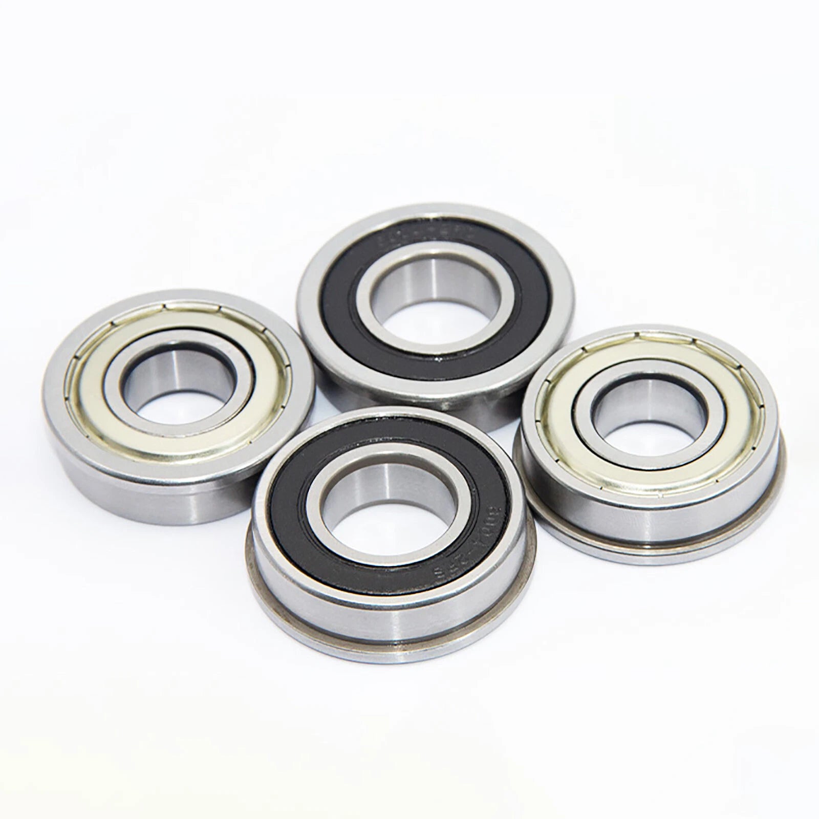 F6000 To F6006 RS/ZZ Rubber Or Metal Seals Flange Deep Groove Ball Bearings