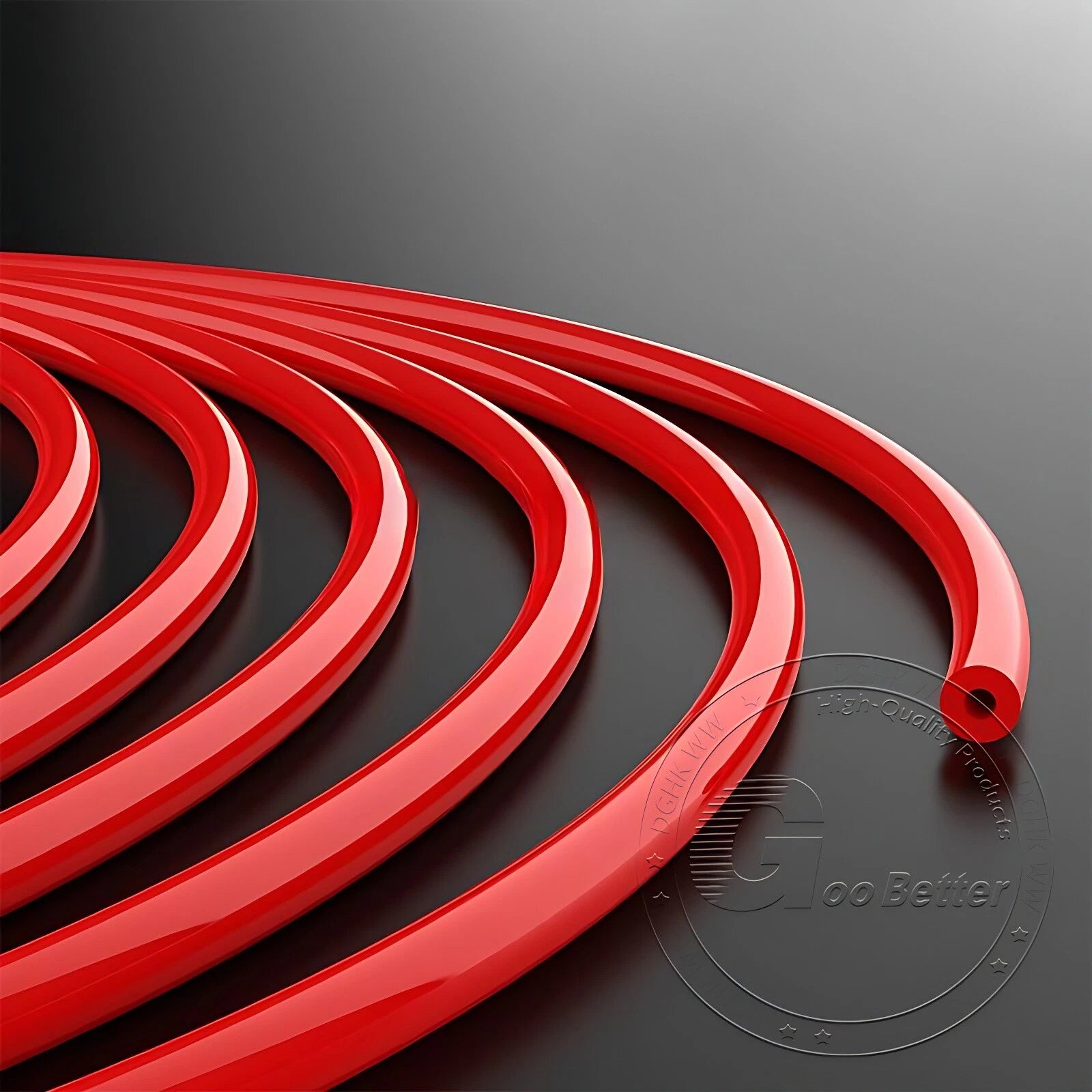PU Round Hollow Drive Belt | Polyurethane Connectible Belting OD 5–12mm